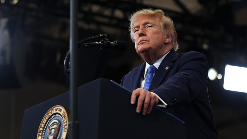 Трамп: США в рамках последней серии ударов по Ирану уничтожили 28 кораблей