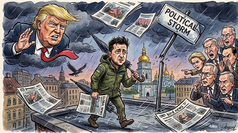 «Обуза для США»: западные СМИ — об отношении Трампа к Зеленскому