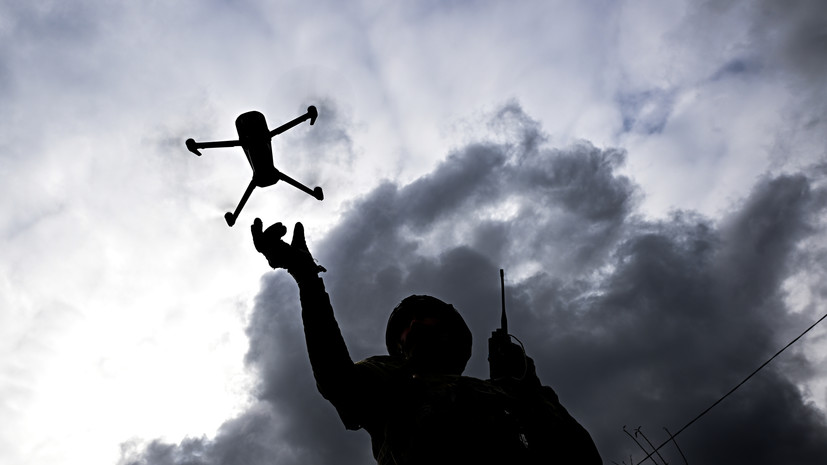 Минобороны: FPV-дроны группировки «Юг» уничтожили бронемашину ВСУ «Новатор»