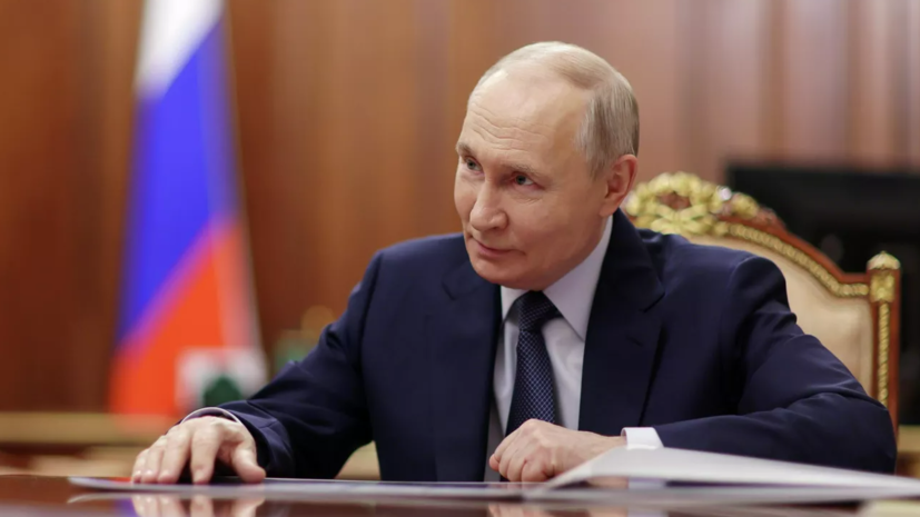 Путин провёл переговоры со Шрёдером в Кремле
