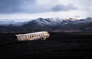 Место крушения самолёта (DC-3 plane wreck) &mdash; Исландия | Место № 5