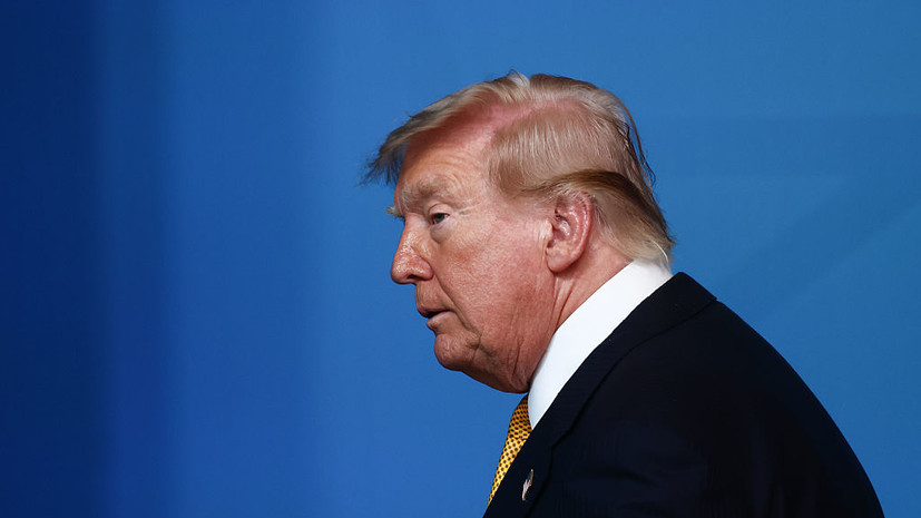 Трамп опубликовал ИИ-изображение «воздушного фильтра» на границе США и Канады