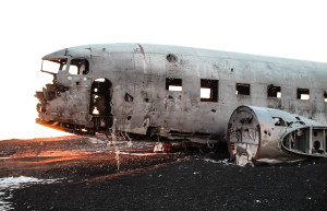 Место крушения самолёта (DC-3 plane wreck) &mdash; Исландия | Место № 5
