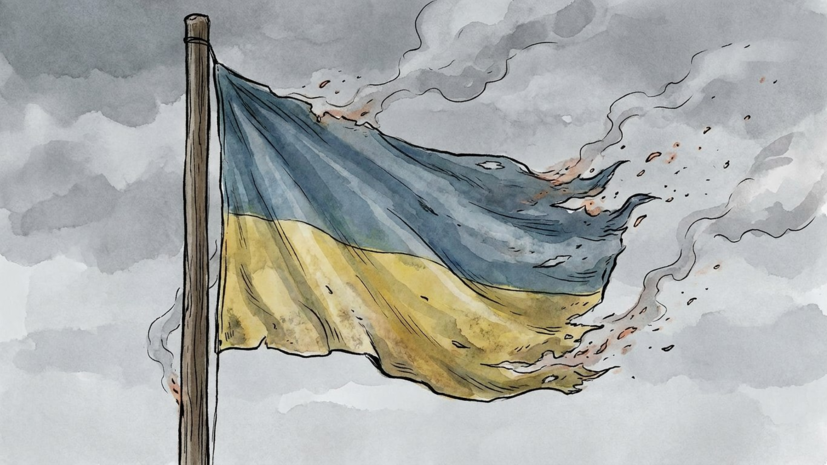 В Приштине сняли флаг Украины из-за позиции Киева по непризнанию Косово