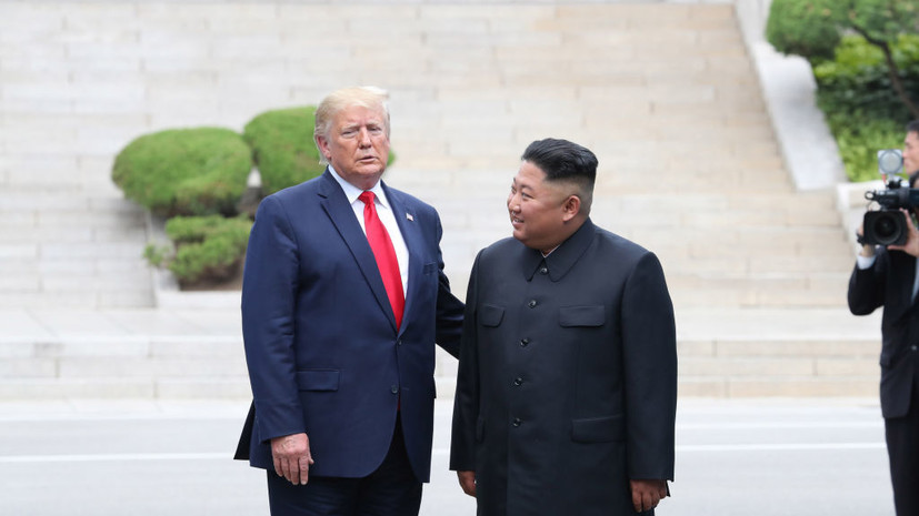 Трамп заявил, что общается с Ким Чен Ыном