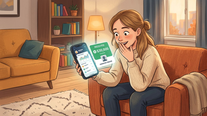 Специалист Блисс: при получении денег от неизвестного нельзя тратить их