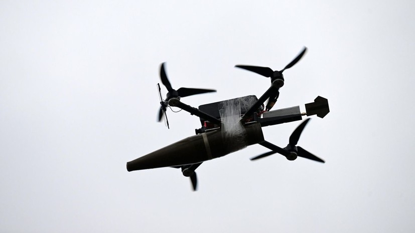 Российские FPV-дроны уничтожили пункт управления БПЛА ВСУ в Сумской области