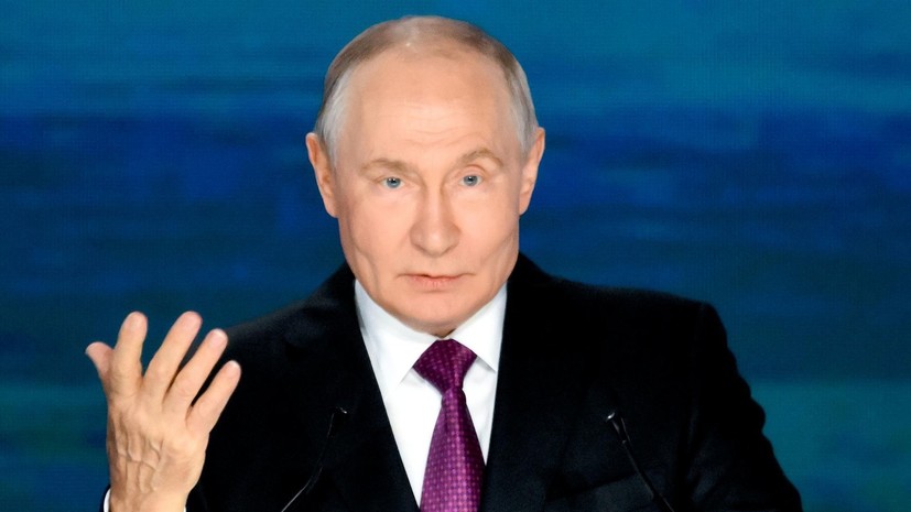 Путин заявил, что армией можно будет управлять через спутниковую группировку ШПД