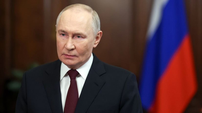 Путин: Россия с первых дней конфликта выступала за его мирное урегулирование